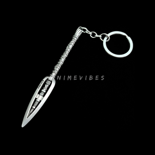 Black Panther Spear Keychain – Symbol of Wakandan Strength