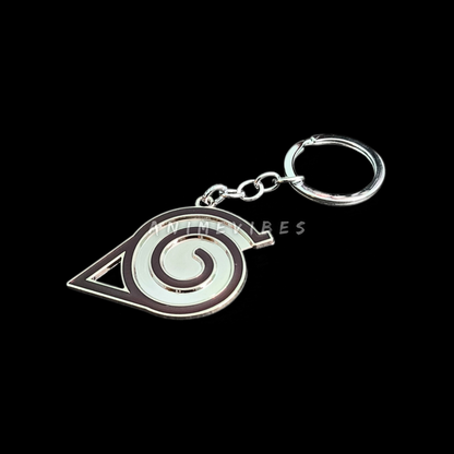 Leaf Village Symbol Keychain – Emblem of the Hidden Shinobi
