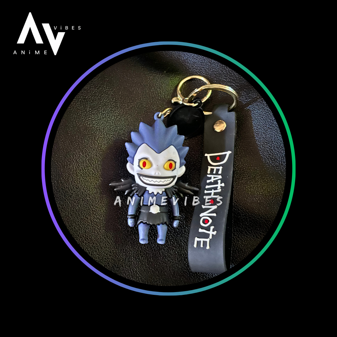 Ryuk Rubber Keychain | Shinigami's Shadow