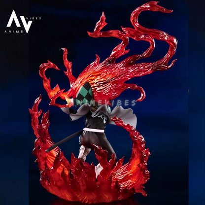 Tanjiro Kamado: Hinokami Kagura Fire Breathing Edition | 23 cm