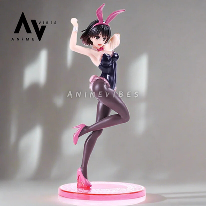 Katou Megumi Bunny Action Figure | 19 CM | Subtle Beauty, Bunny Charm 🐇