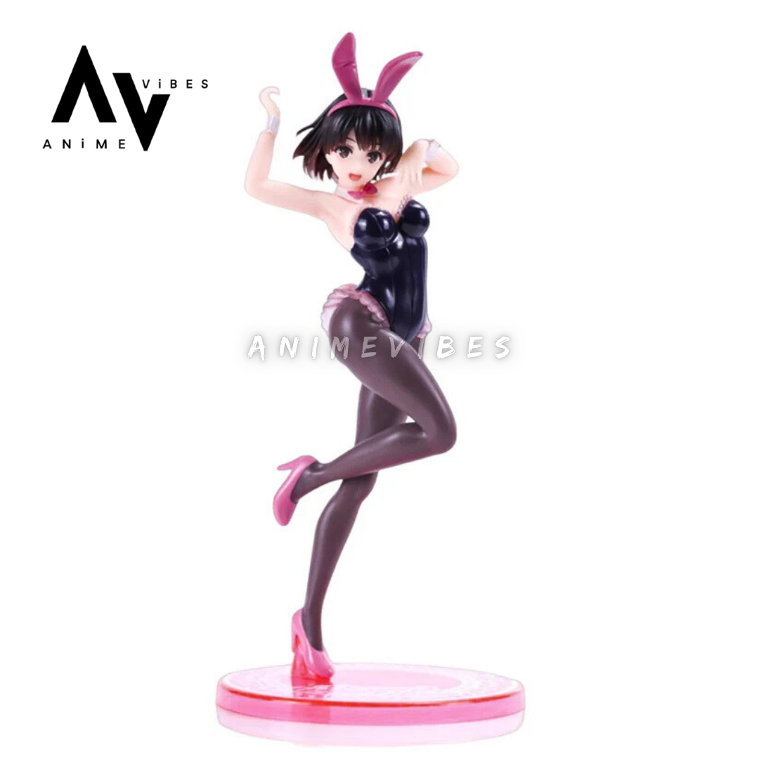 Katou Megumi Bunny Action Figure | 19 CM | Subtle Beauty, Bunny Charm 🐇