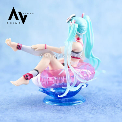 Hatsune Miku Swim Ring Action Figure | 11 CM | Summer Vibes, Eternal Melody 🌊🎶
