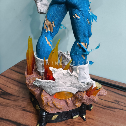 Vegeta 53cm – Premium Statue with LED Base & 3 Interchangeable Faces