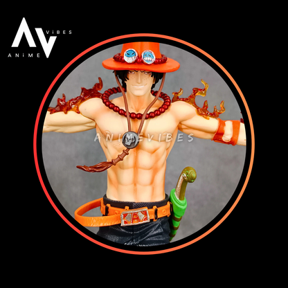 Portgas D. Ace Action Figure | 30 CM | Embracing the Flames 🔥