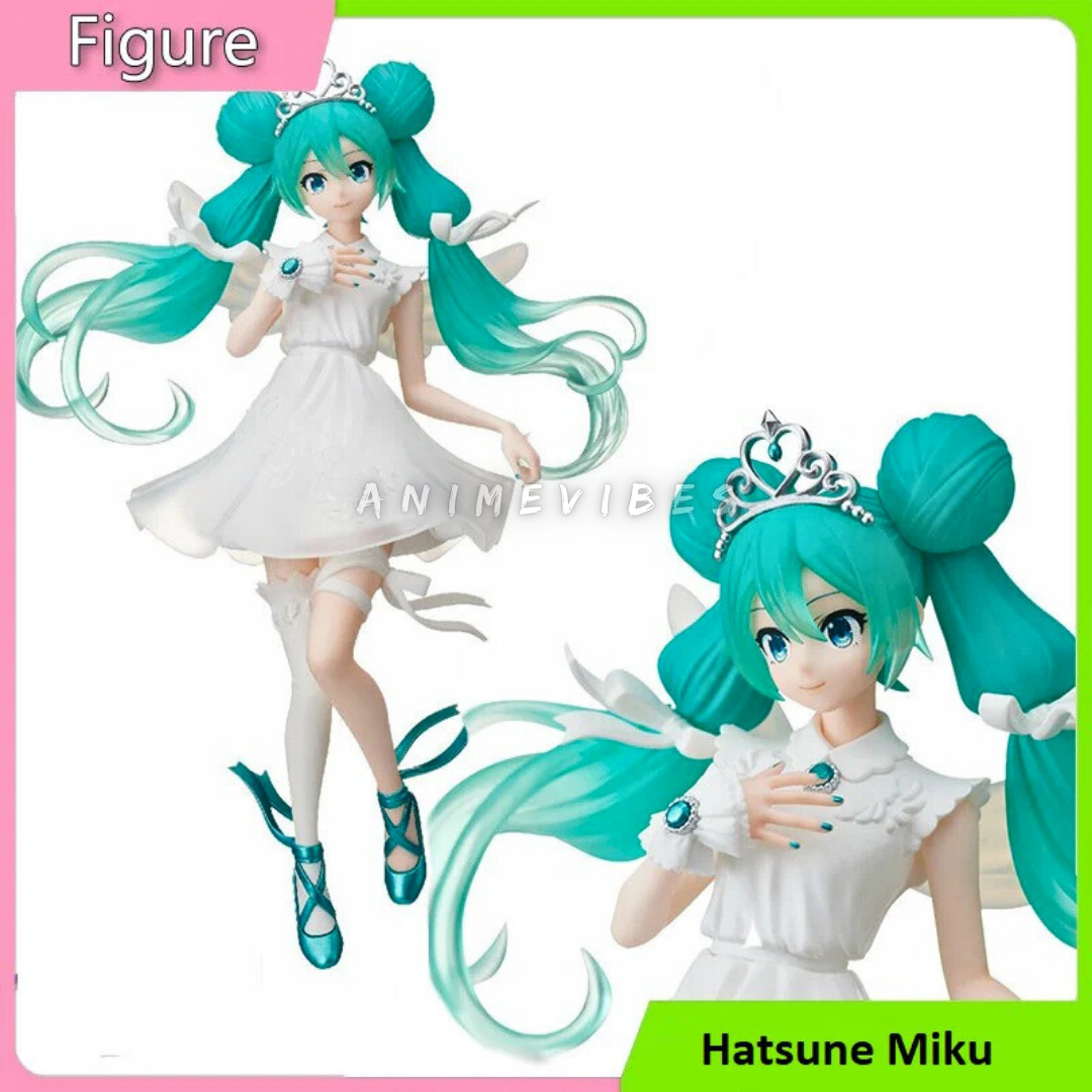 Hatsune Miku Waifu Green Action Figure | 22 CM | Elegance in Every Note 💚🎶