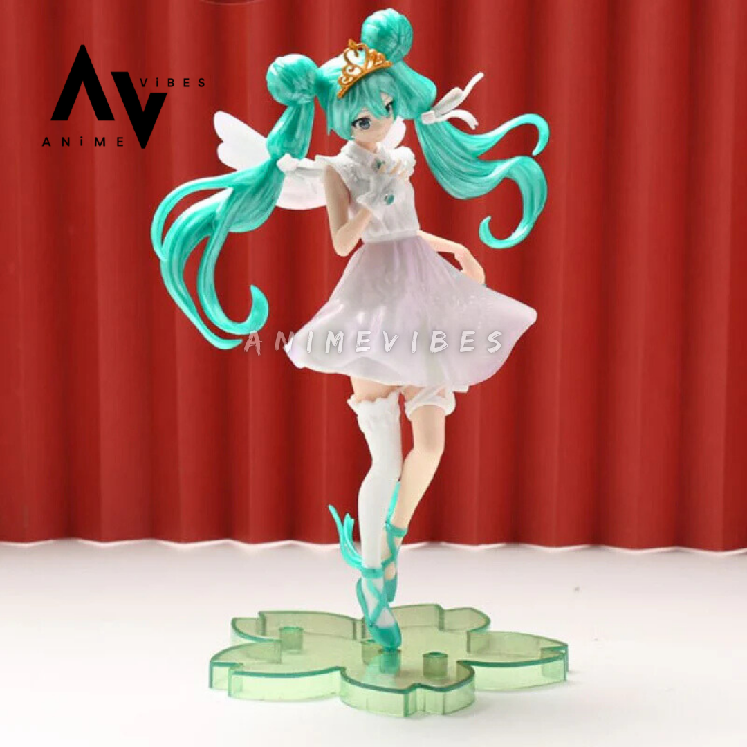 Hatsune Miku Waifu Green Action Figure | 22 CM | Elegance in Every Note 💚🎶