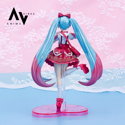 Hatsune Miku Ribbon Heart Action Figure | 22 CM | Melodic Elegance 💙🎀