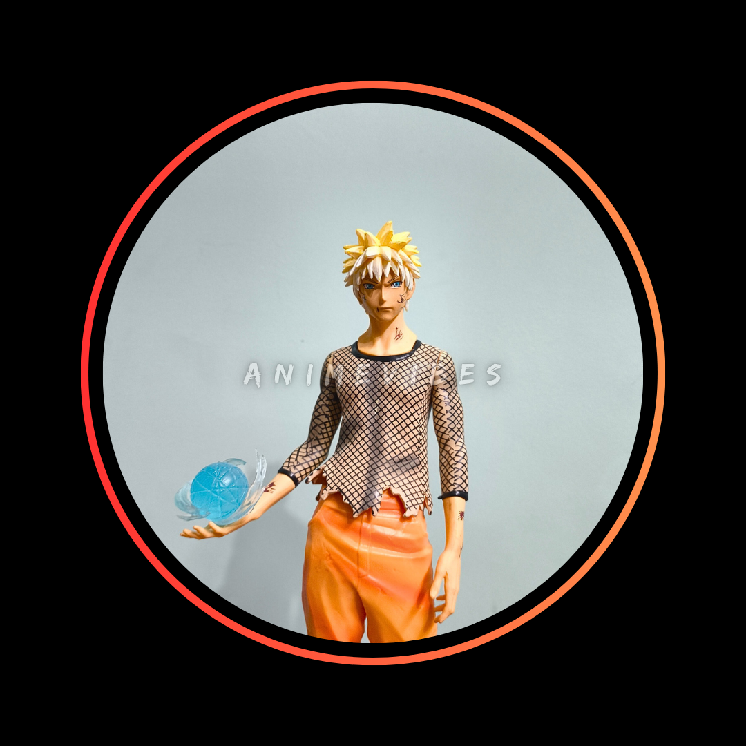 30cm Premium Naruto Figure with Rasengan & Interchangeable Heads