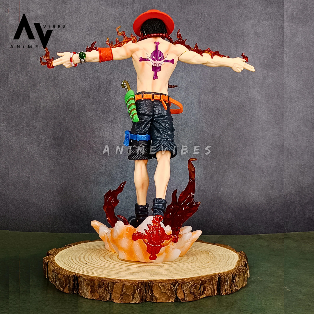 Portgas D. Ace Action Figure | 30 CM | Embracing the Flames 🔥