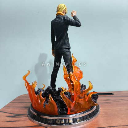 Sanji Premium Figure – Collector’s Edition | 37 CM | Blaze in Black