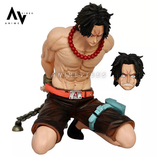 Portgas D. Ace Action Figure | Two-Faced Edition | Tied Hands | 13 CM 🔥