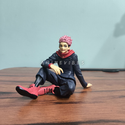 Itadori Yuji Sitting Posture Action Figure | 9.5CM | The Vessel of Power