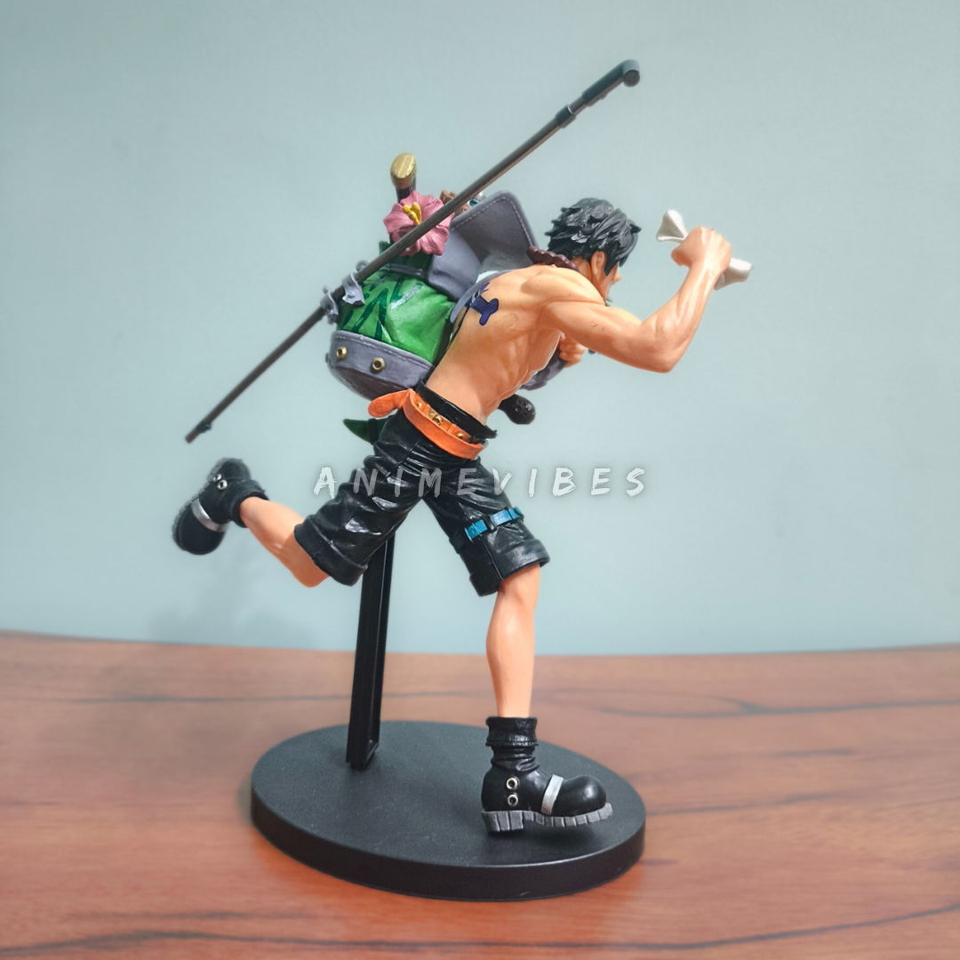 Portgas D. Ace Running Action Figure | 21 CM | Blaze of Freedom 🔥