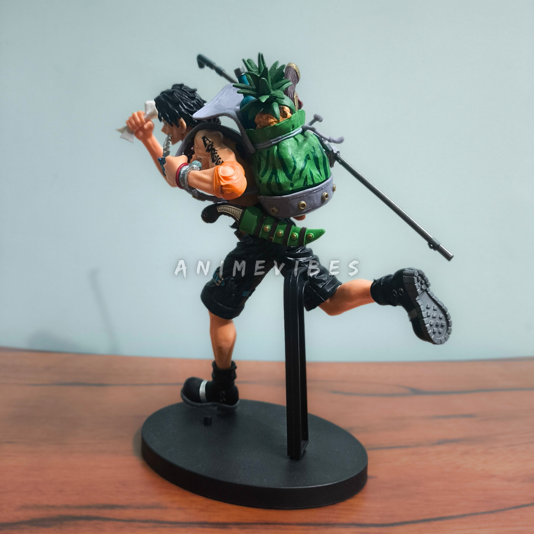 Portgas D. Ace Running Action Figure | 21 CM | Blaze of Freedom 🔥