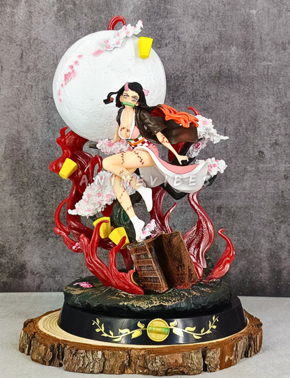 Nezuko Under the Crimson Moon | 31 cm | Graceful Demon Bloom