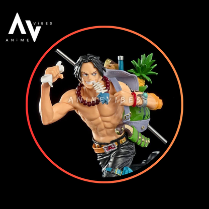 Portgas D. Ace Running Action Figure | 21 CM | Blaze of Freedom 🔥