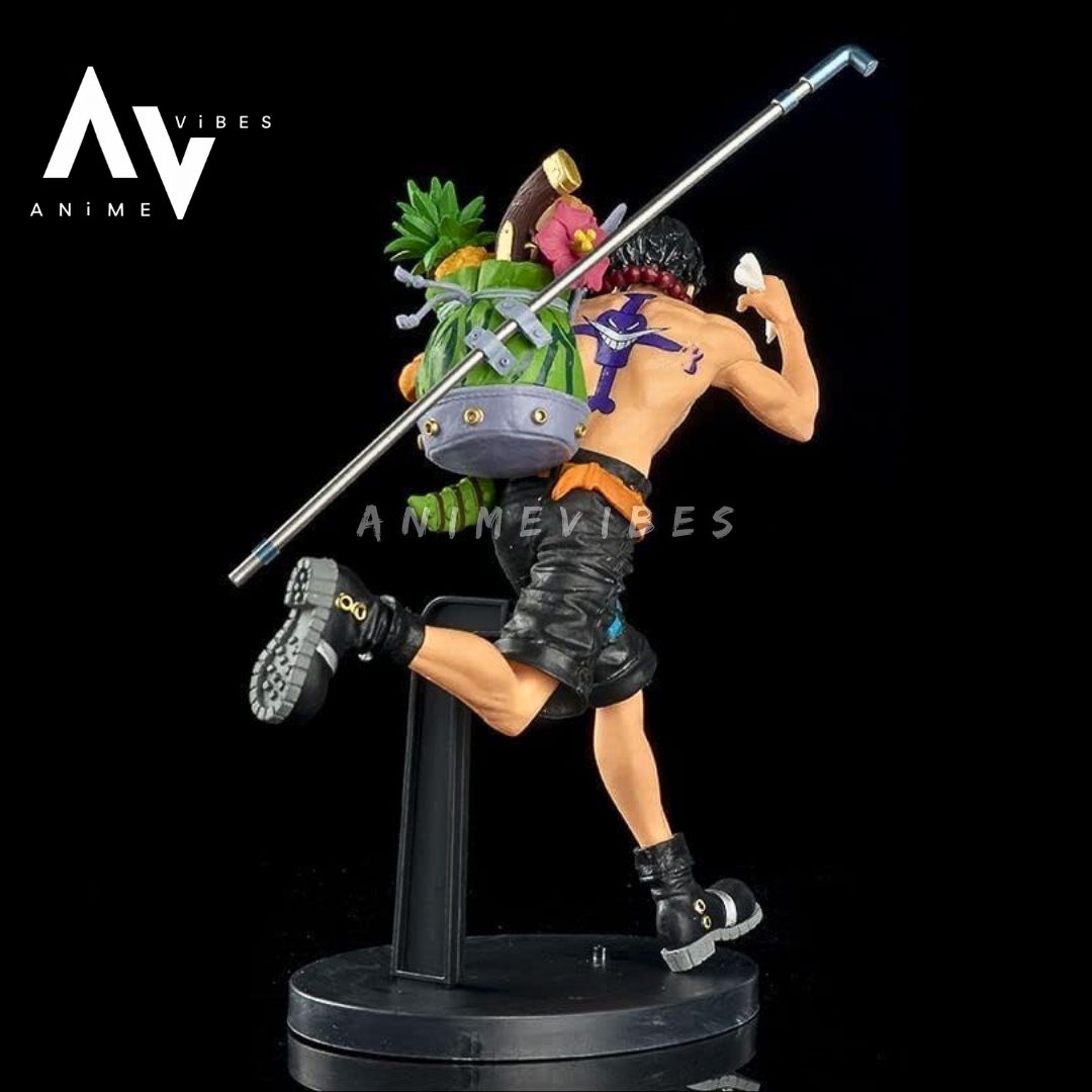 Portgas D. Ace Running Action Figure | 21 CM | Blaze of Freedom 🔥