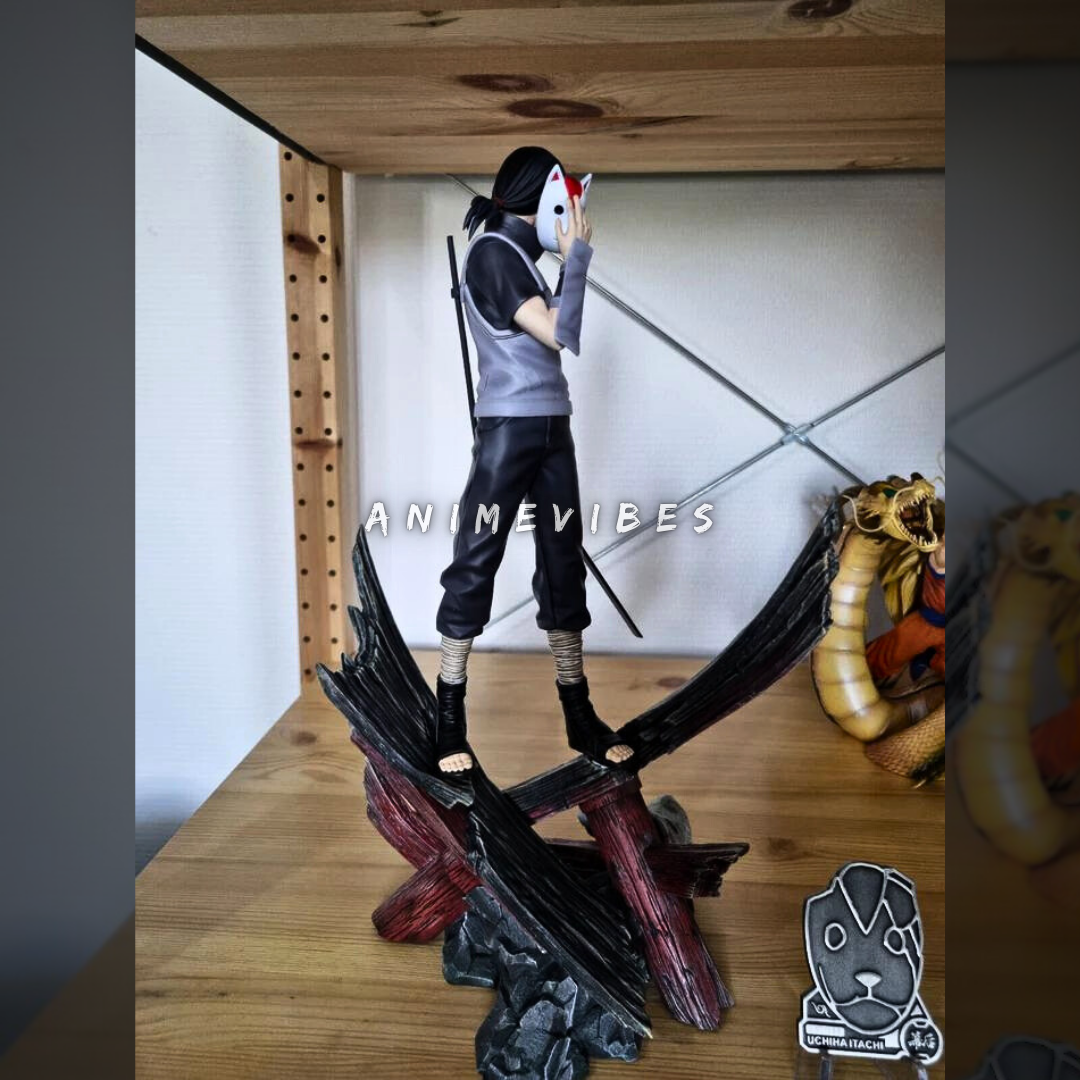 Uchiha Itachi Anbu Black Ops Figure | 36 cm | The Silent Protector