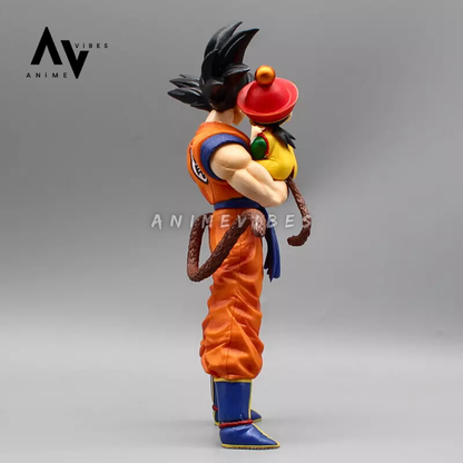 Goku & Gohan Standing Figure | 30 CM | Father-Son Saiyan Bond 🐉💛