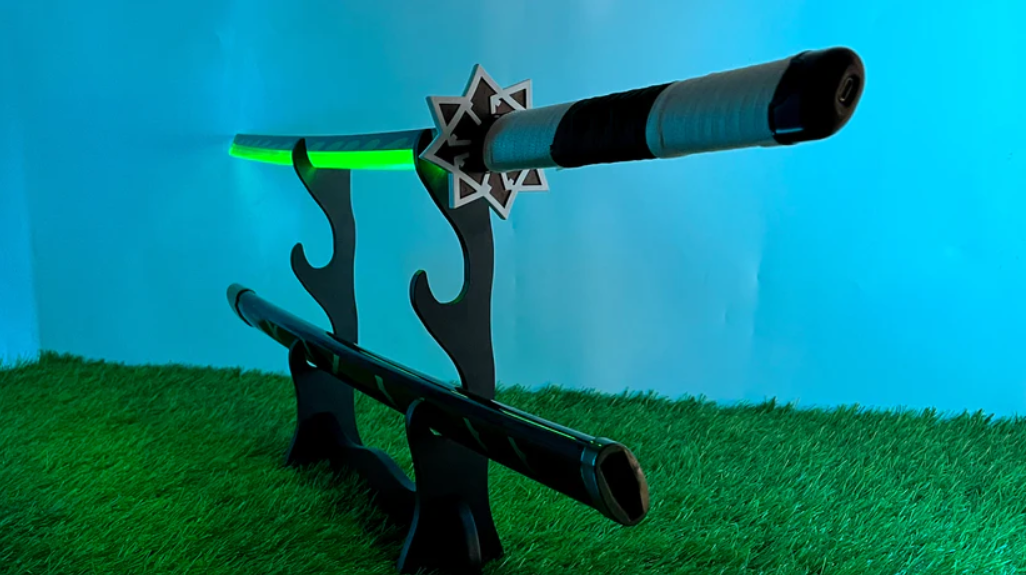 Sanemi’s Nichirin Sword | LED Katana | Full Tang | 108 CM ⚔🔥