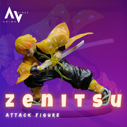 Zenitsu Attack Figure | 14 cm