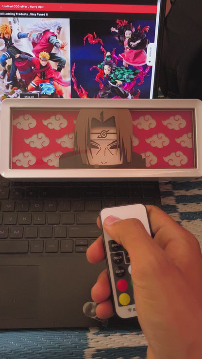 Itachi LED Light Box | Uchiha’s Eternal Glow| MULTICOLOR