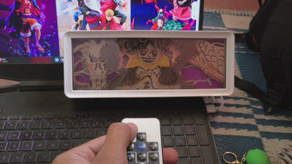 Monkey D. Luffy LED Light Box | The Future Pirate King ☠️🔥| MULTICOLOR