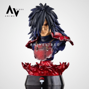 Uchiha Madara Head Bust With Flame Action Figure | 16 Cm | The Eternal Visionary