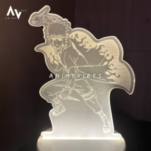 Minato Namikaze Acrylic LED Lamp | The Yellow Flash Illuminates