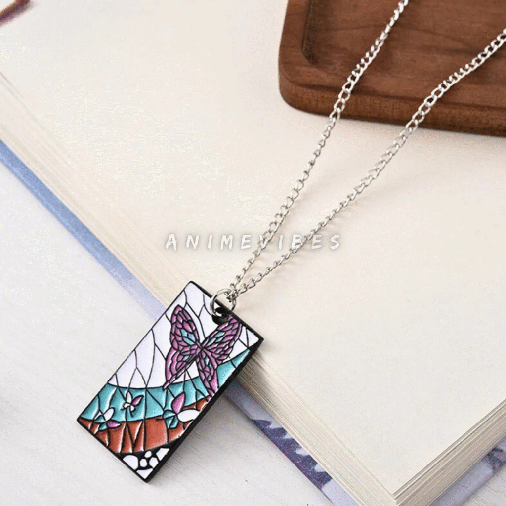 Shinobu Kocho Necklace | Butterfly of Serenity 🦋