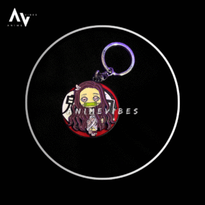 Nezuko Kamado | Rotating Metal Keychain