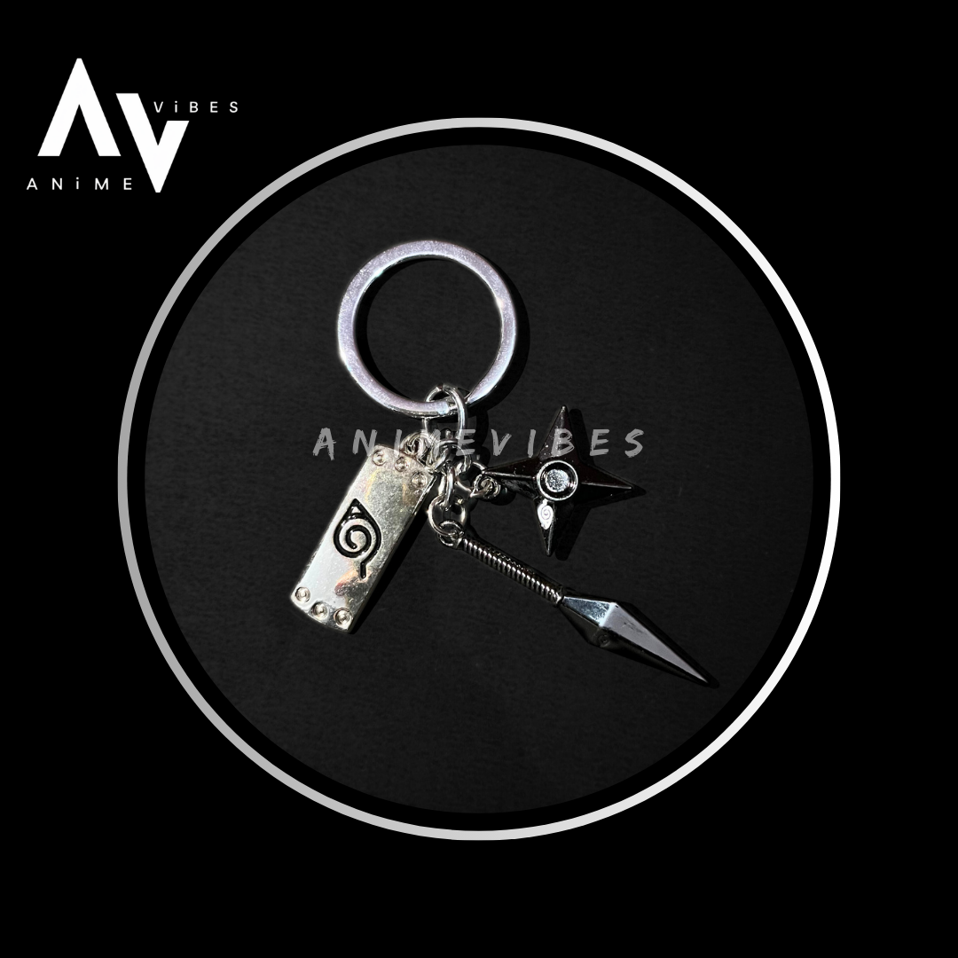 Naruto Metal Keychain – The Mark of a True Shinobi