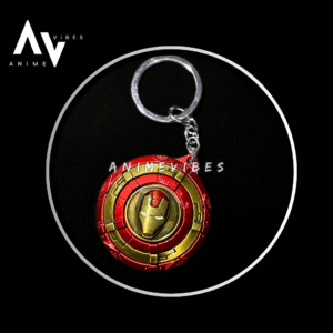 Iron Man Rotating Metal Keychain – Power of the Armored Avenger