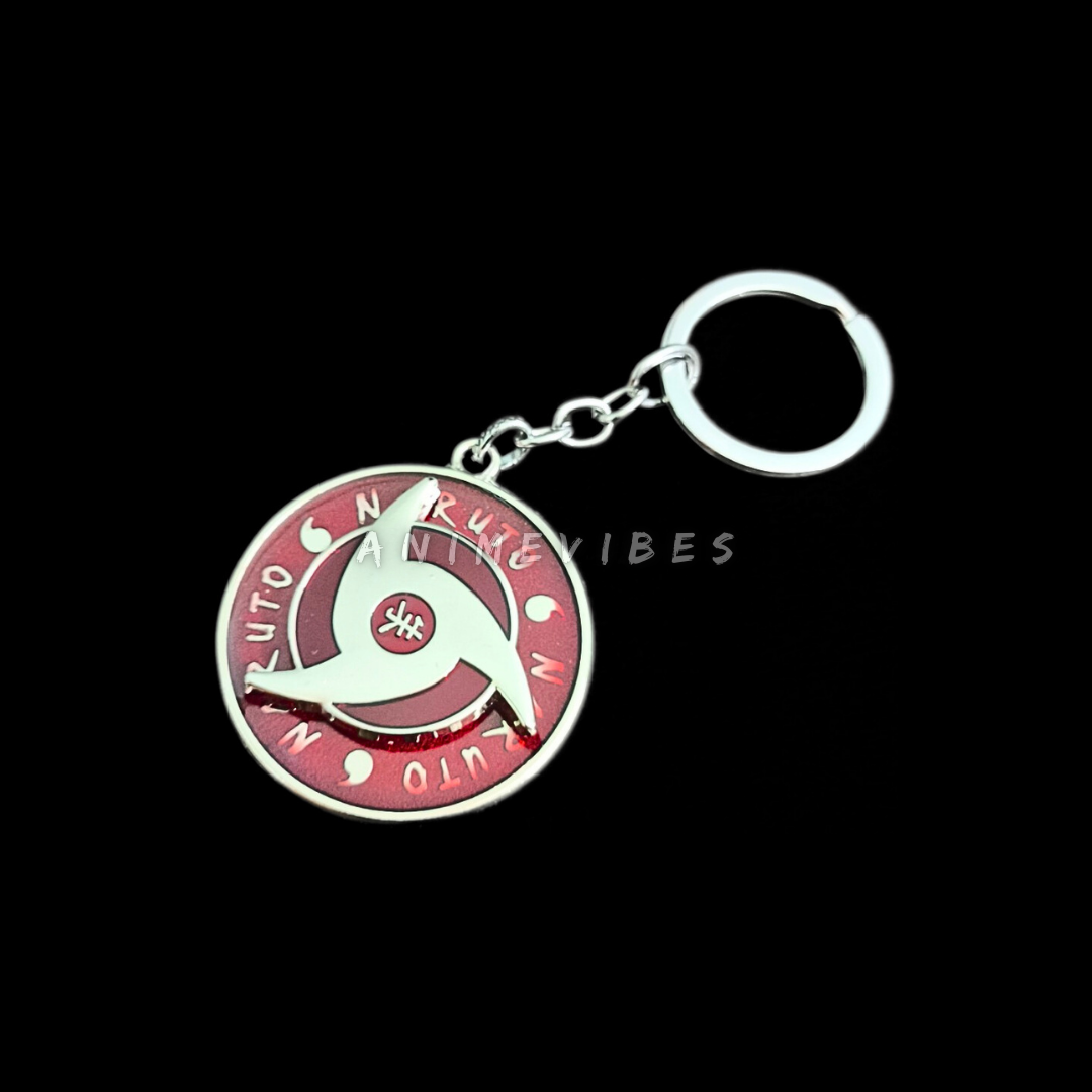 Rotating Mangekyo Keychain
