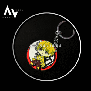 Zenitsu Rotating Keychain – Thunder Breathing Spirit