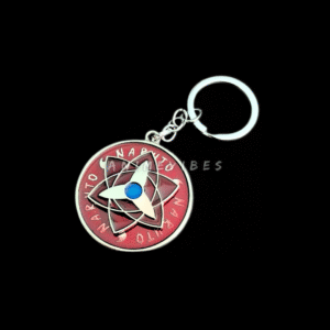 Rotating Mangekyō Eye Keychain