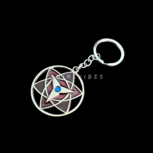 Mangekyō Sharingan Keychain – Emblem of Power
