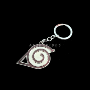 Leaf Village Symbol Keychain – Emblem of the Hidden Shinobi