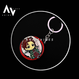 Tanjiro Rotating Keychain – The Warrior’s Resolve