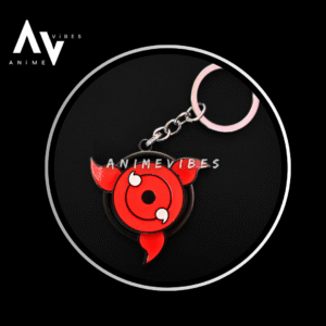 Eternal Gaze | Rotating Mangekyō Keychain