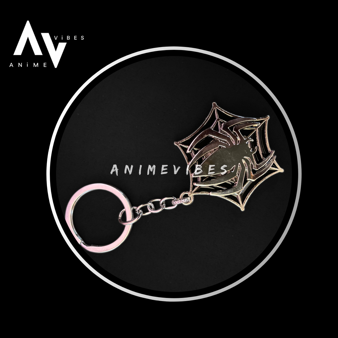 Web of Power | Rotating Spider Keychain