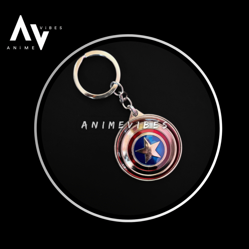 Legend's Emblem | Rotating Star Keychain