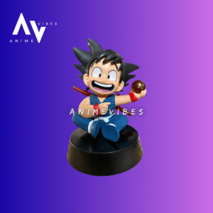 Cute Goku with Powerball – A Playful Burst of Energy