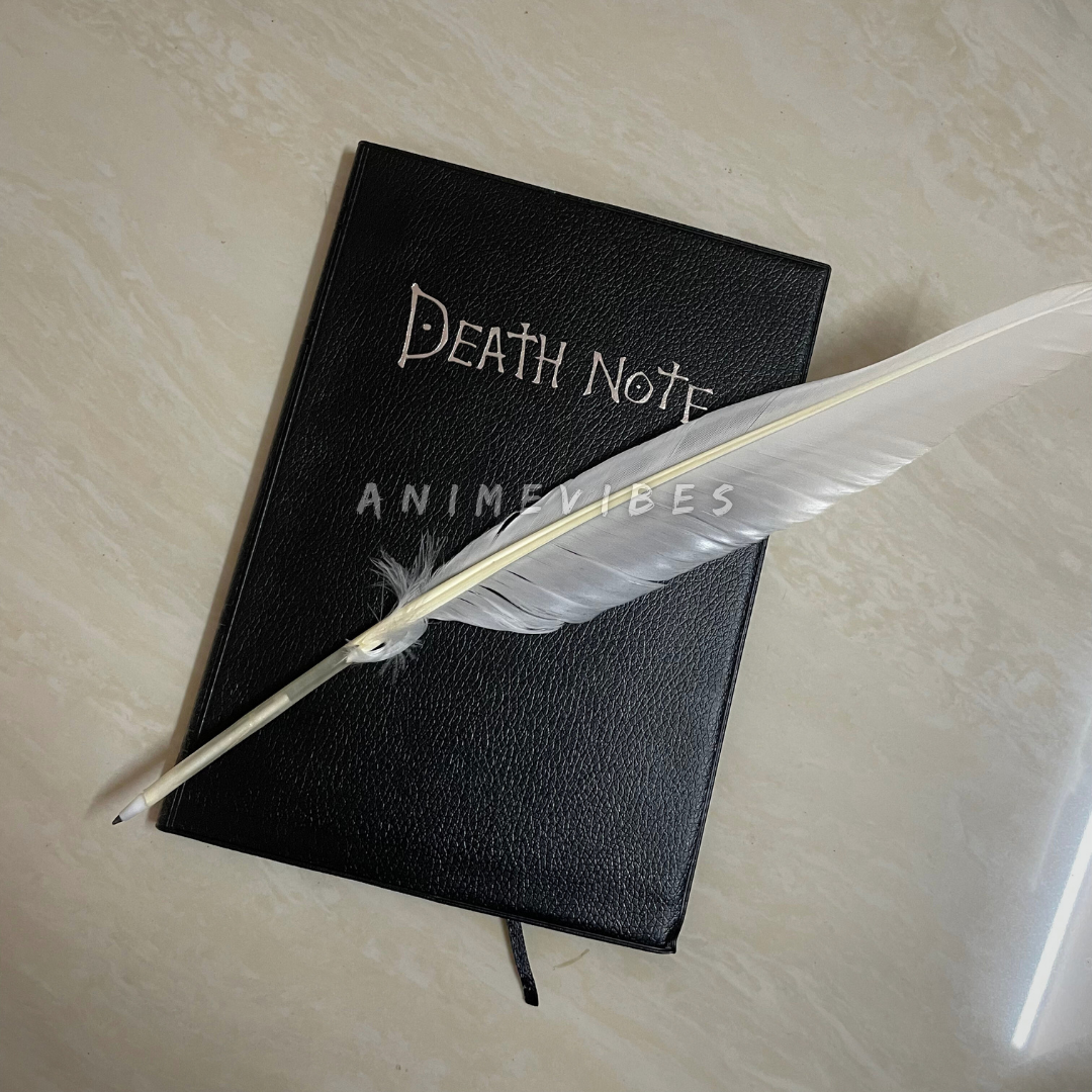 Death Notebook with Feather Pen | The Power of Fate 📖🖋️