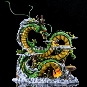 Shenron & Kid Goku: Legendary Dragon Edition | 53 cm Premium Figure with Lights