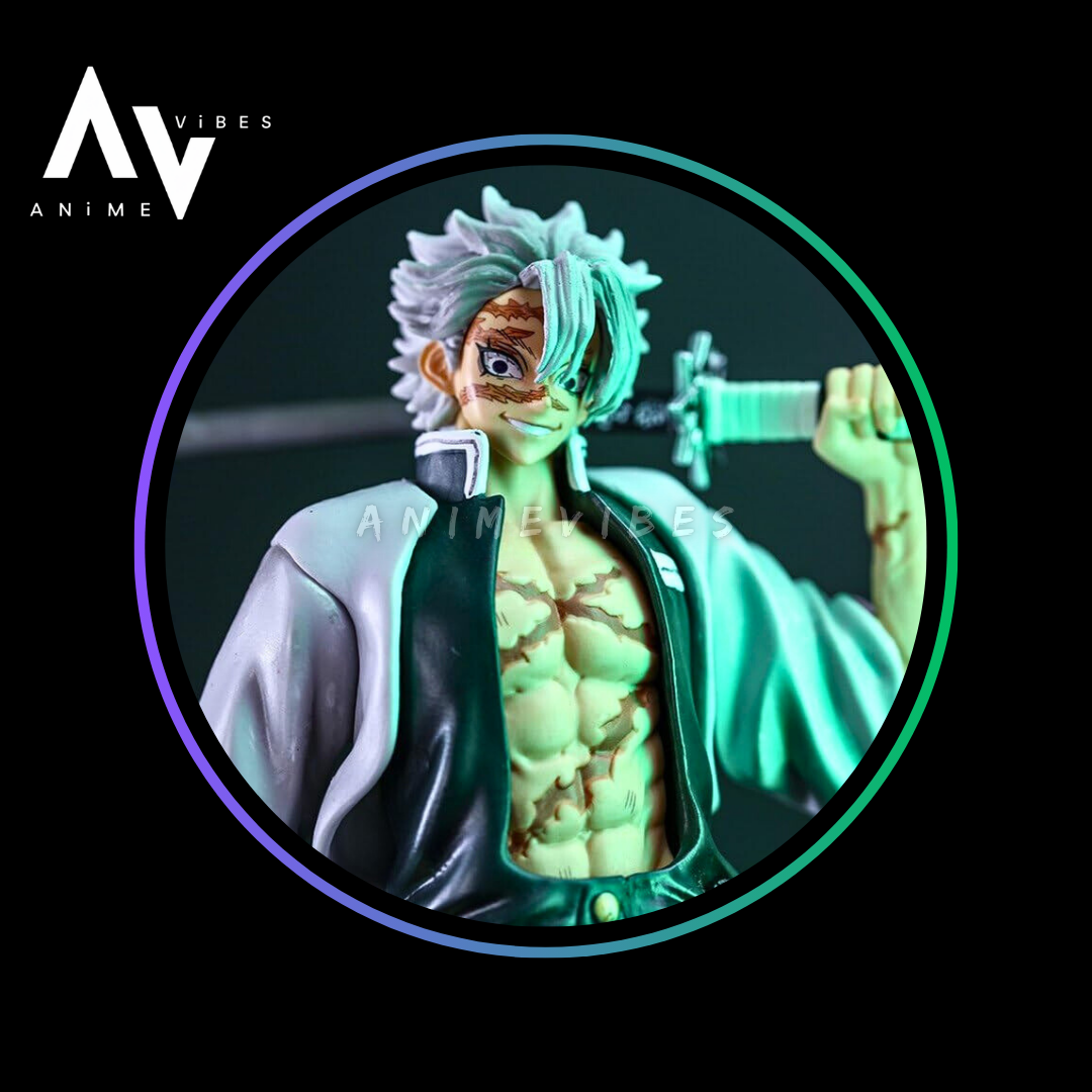Sanemi Shinazugawa Action Figure | 30 cm | The Tempest Hashira 🌪️ - Image 2