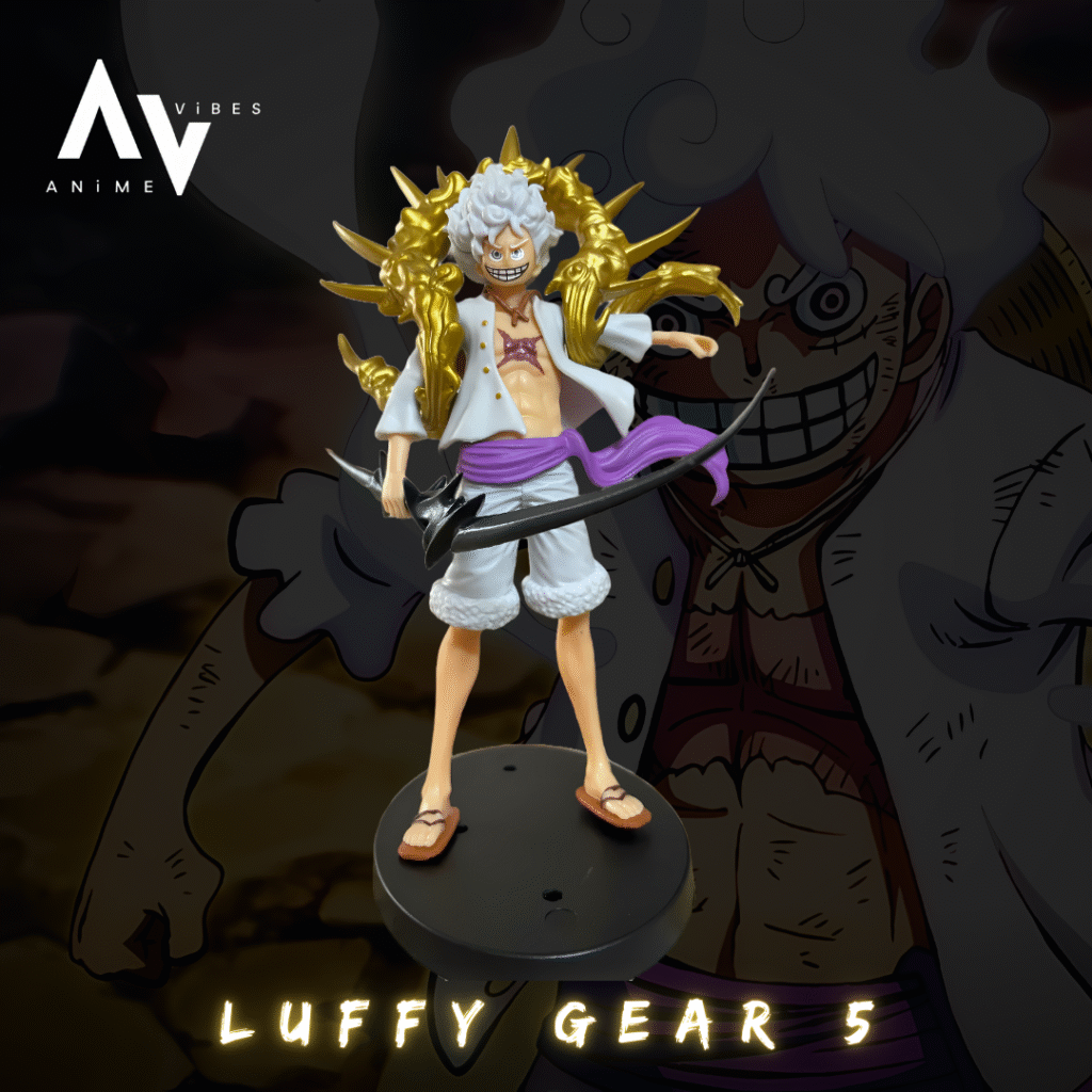 Luffy Gear 5 Action Figure | 19 CM | The Warrior of Liberation ⚡🏴‍☠️