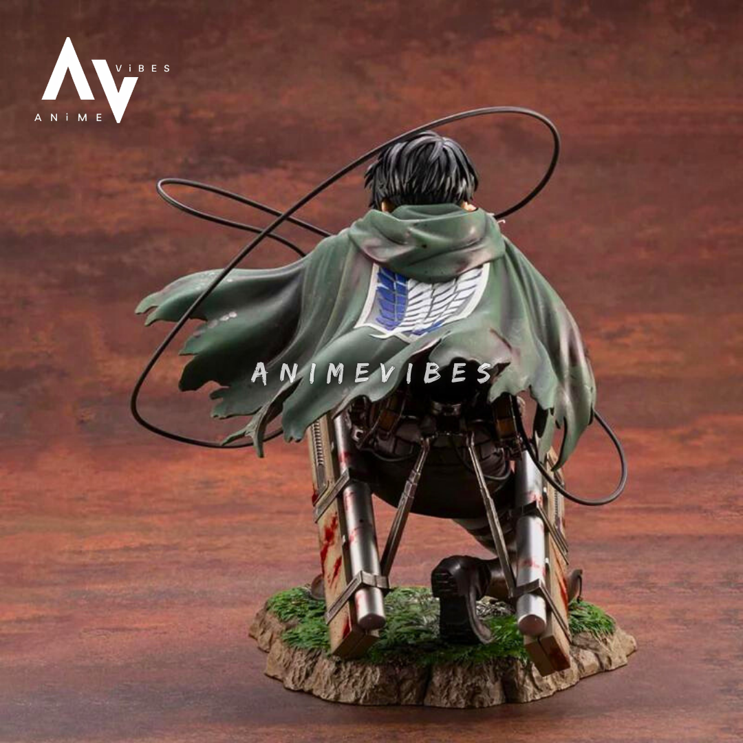 Levi Ackerman Fortitude Edition: Sitting Ver. | AOT Action Figure | 17 cm - Image 6
