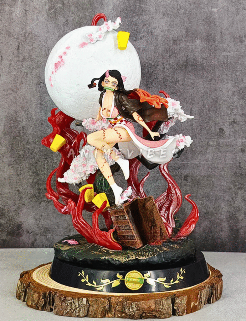 Nezuko Under the Crimson Moon | 31 cm | Graceful Demon Bloom